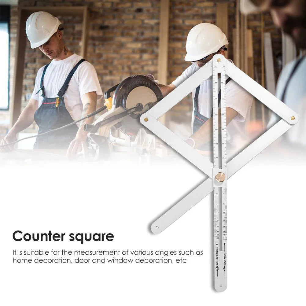 Angle Measurment Protractor Premium Corner Angle Finder with Scales Universal Bevel Protractor Angle Combination Ruler