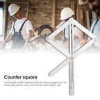 Angle Measurment Protractor Premium Corner Angle Finder with Scales Universal Bevel Protractor Angle Combination Ruler