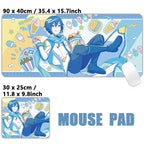 Project Sekai Birthday Full Character 25-ji Nightcord de PJSK Mouse pad Table Mat Gaming XXL Anime Mousepad Keyboard Desktop Mat