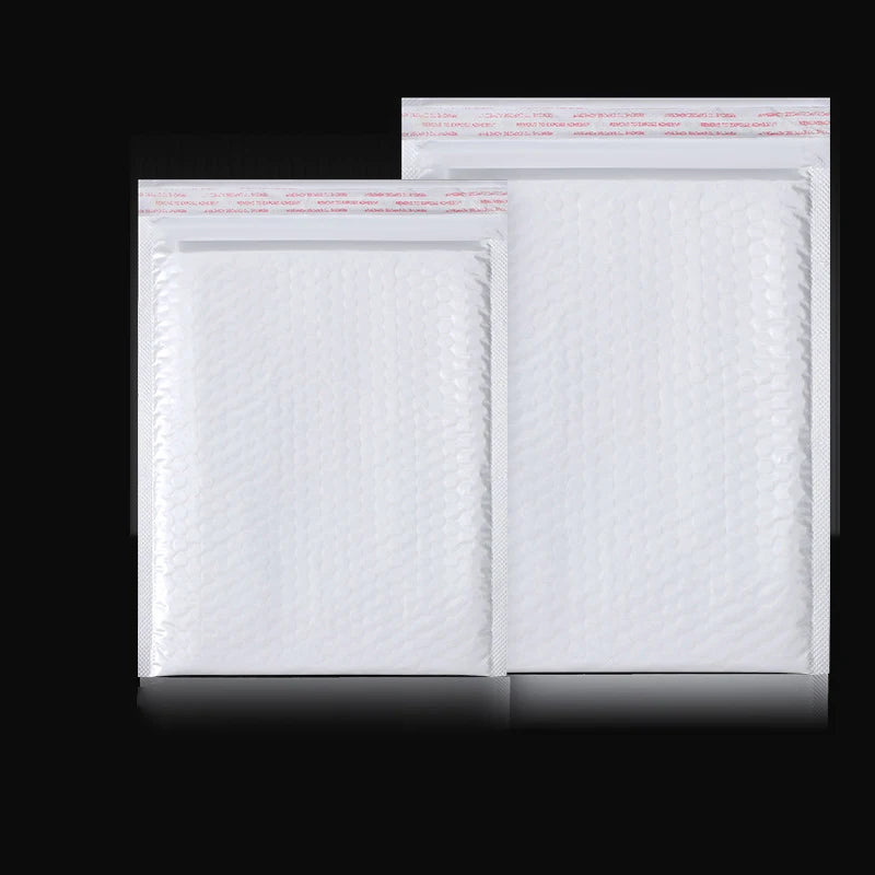 Pearlescent Bubble Mailers Padded Envelopes, Self-Adhesive Waterproof Shipping Bags with Foam Lining for Packaging and Mailing