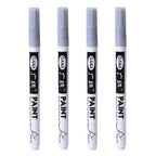 Fine tip permanent Paint Marker Pen DIY Paint Metallic Pen Permanent Gold SILVER Marker Touch Up,School Model Painting