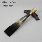 Chinese Calligraphy Brush Oxhorn Pen holder Brush Pen Extra Large Mixed Hair Painting Writing Brushes Art Stationary Supplies