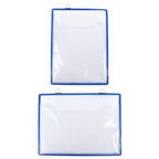 Wall Hanging A4 Receipt Organizer Waterproof Water Resist Document Storage Bag PVC Transparent File Folder for Classroom Office