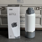 TYESO stainless steel portable sports kettle 2000ml large capacity insulated cup Outdoor portable direct drinking cup