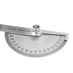 Goniometer Stainless Steel Protractor Metal Ruler Multi Angle Measuring Ruler Carpentry Tool Angle Meter Angle Finder Goniometro