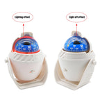 Marine Navigation Compass Black With Electronic LED Light Electronic Sea Pivoting Marine Compass For Marine Boat 12V