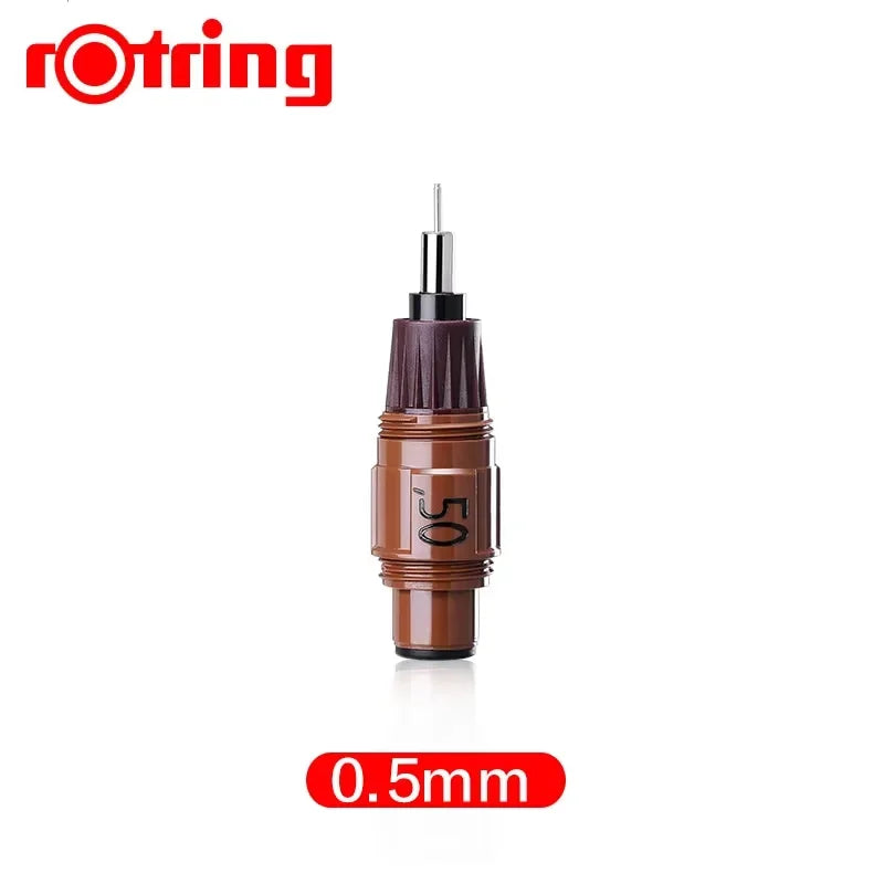 1pc rOtring Isograph Needle Pen 0.1-0.8mm Repeated replacement nib Addable Ink hook line pen Hand-painted/ Drawing Pen