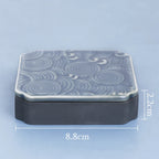 Calligraphy Ink Stone Natural Raw Stone Inkstone Brush Writing Painting Inkstone Vintage Students Multifunctional Ink Cartridge