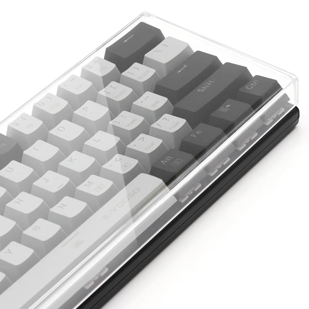 Acrylic Mechanical Keyboard Dust Cover New Mechanical Gaming Keyboard 104 Keys Mouse Protection Transparent Cover