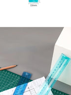 Random 1 Pc 20 cm/8 Inch Flexibale Rulers Soft Plastic, Inches And Metric For School And Office