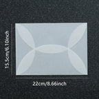 50pcs/lot Blank Translucent Envelope for Invitations Postcards European Giftbox Message Card Letters Business Wedding Envelopes