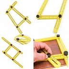 1pcs Flexible 4-Fold Ruler Portable Precision Measuring Tool for Woodworking Construction DIY Gift