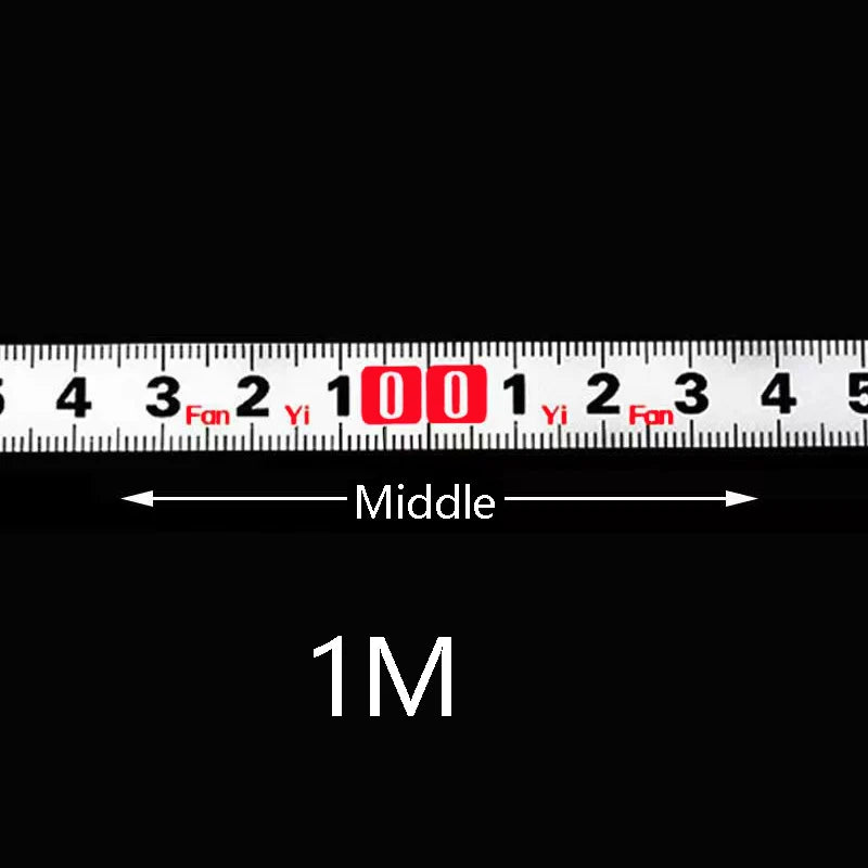 1/2/3/5M Stainless Steel Miter Track Tape Measure Self Adhesive Metric Scale Ruler Rust-Proof Durable and Wear-Resistan Ruler