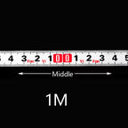 1/2/3/5M Stainless Steel Miter Track Tape Measure Self Adhesive Metric Scale Ruler Rust-Proof Durable and Wear-Resistan Ruler