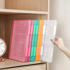 Multi-layer Portable Transparent Document Box Waterproof Contract Storage Box