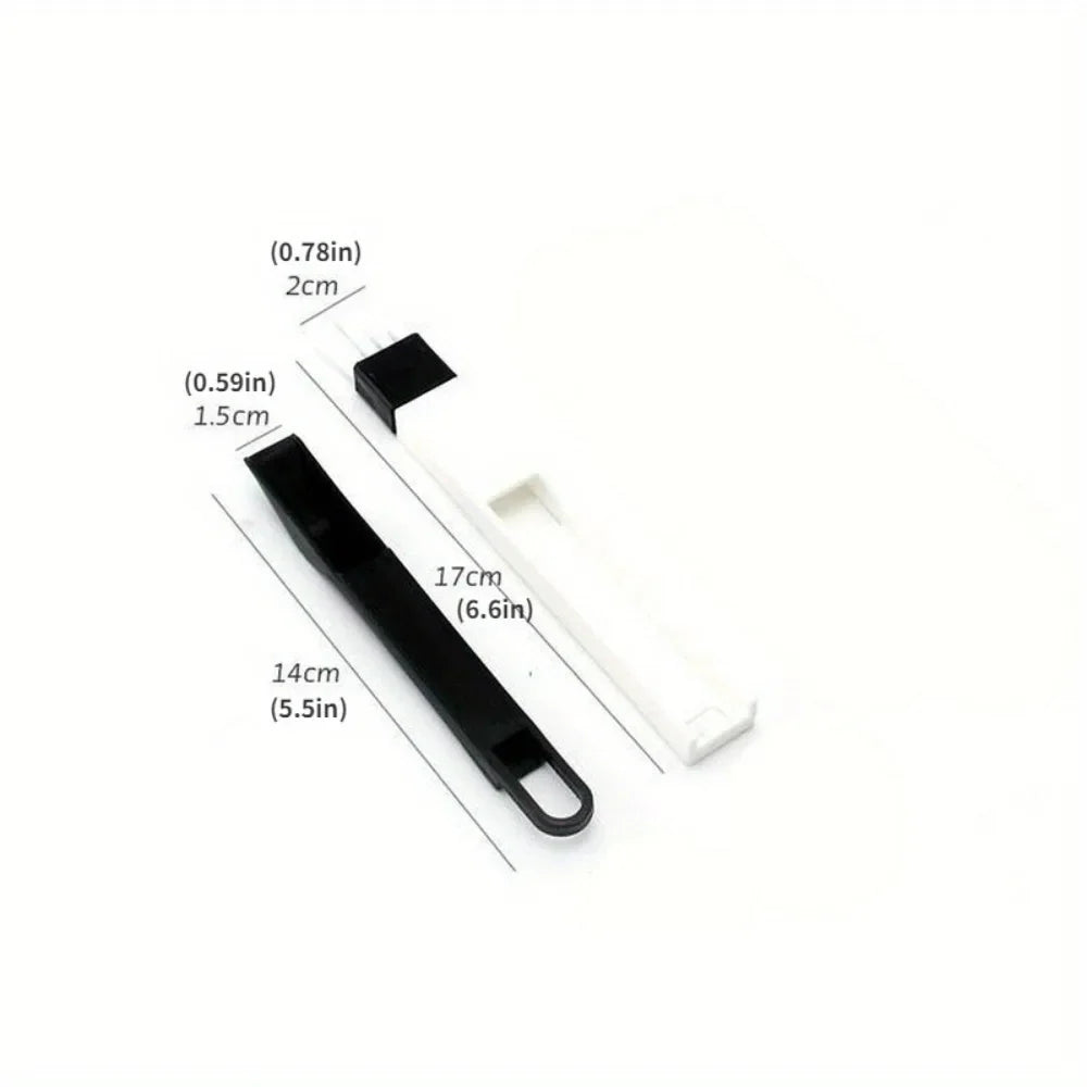 1PCS Portable Cleaning Brush Multifunctional Door and Window Keyboard Groove Cleaner Dust Shovel Window Rail Cleaning Tool
