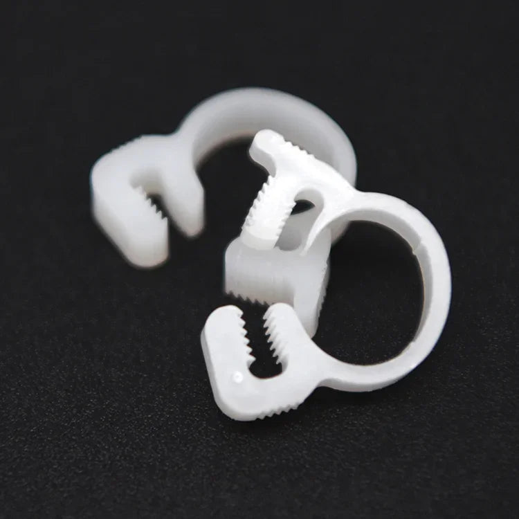 10pcs Hose Clamps 3.8~59mm Plastic Line Water Pipe Strong Clip Spring Cramps Fuel Air Tube Fitting  Fixed Tool
