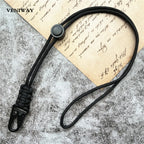 Lanyard Heavy Metal Keyring Adjustable Keychain Handmade Credential Holder Mobile Phone Hanging Neck Strap Anti-lost Key Chain
