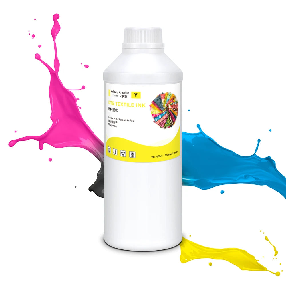 Winnerjet 1000ml GTX DTG Ink Textile Ink for Brother GTX GTX-422 PRO GTX-423 PRO GTX PRO GTX Bulk GTX PRO B Printer
