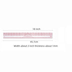 Empire sewing ruler and French curve, used for pattern making drafting, transparent plastic fashion designer ruler pieces assemb