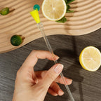 Clear Acrylic Cocktail Stirrers, Drink Mixing Spoon Sticks, Bar Coffee Stirring Rods for Home, Cafe, Restaurant & Party Use