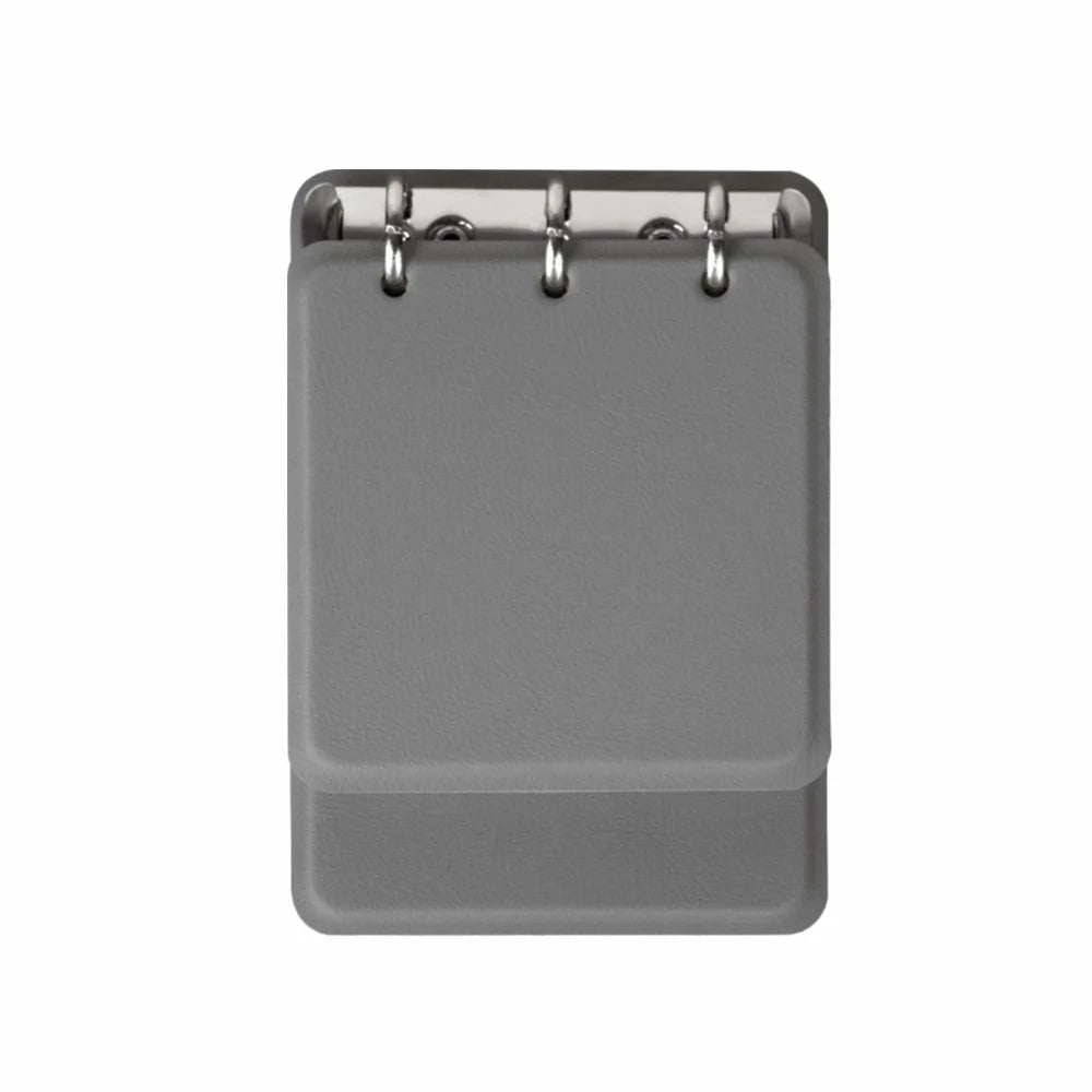 Multi-functional 3-Ring Binder Loose-Leaf Notebook PU Leather Cover Portable Notepad Refillable Memo Pad School Office Supplies