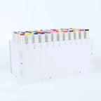 New PVC Art Marker Rack 72/120/180/240 Grids Large Capacity Marker Pen Holder Multi Slots Mark Pen Storage Box Art Tools