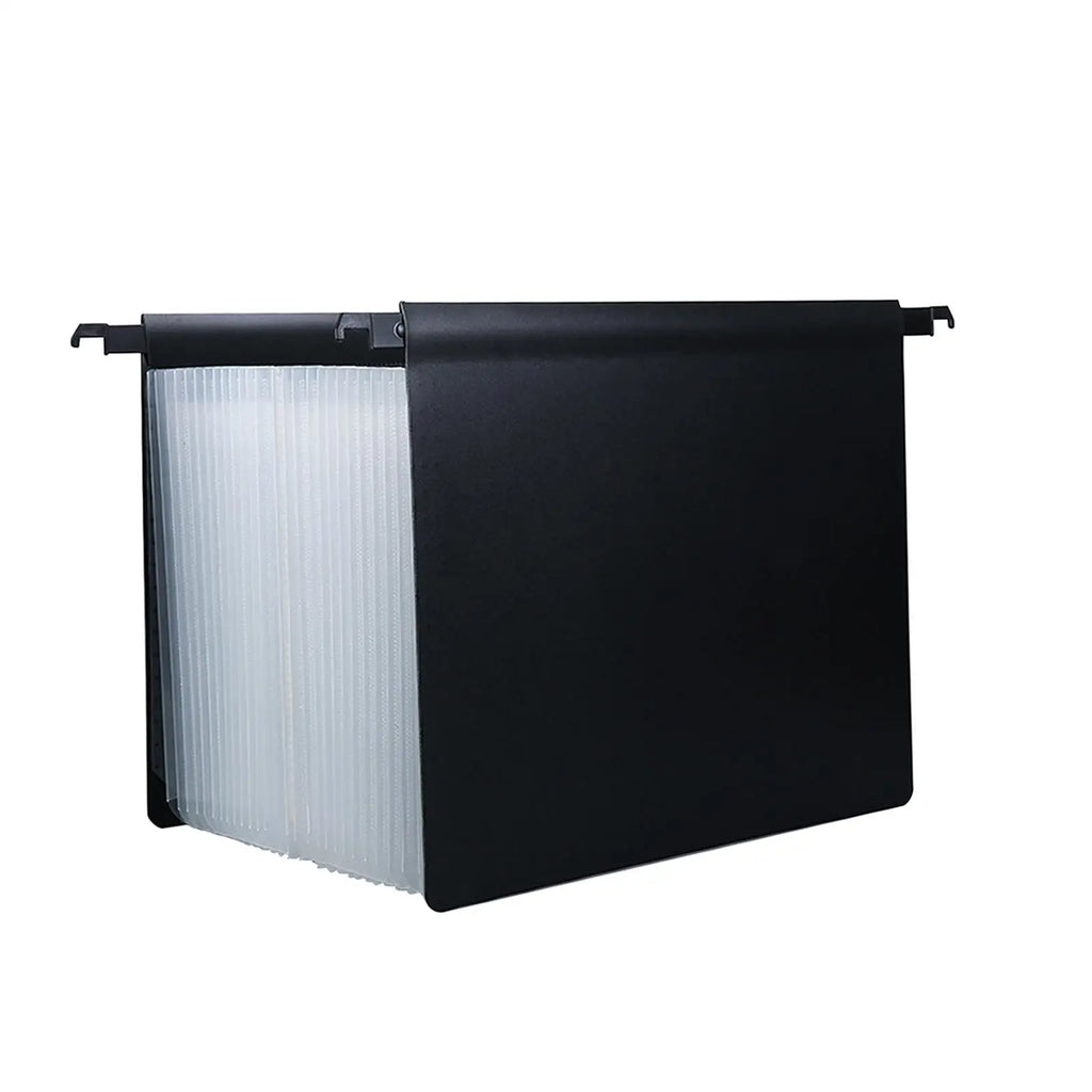 Expanding Hanging File Folder 25 Pocket Large Capacity with Tabs Accordion File Organizer for Receipts Envelopes Filing Cabinet