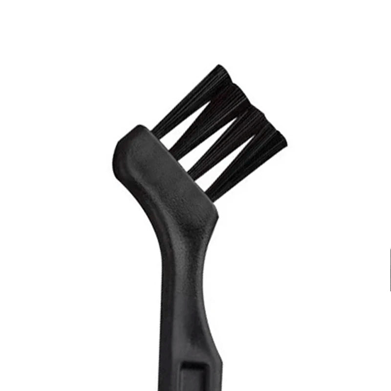 Small Multi-function Brush Razor Cleaning Brush Keyboard Dust Nylon Black Plastic Brush Computer Keyboard Dust Removal Tool