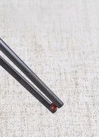 New Reusable Black Chinese Chopsticks Food Sushi Sticks Safe Plastic Food Grade High Temperature Sterilizable Chopsticks