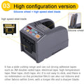 Automatic Tape Dispenser Cutting Machine 6-60mm Adhesive Tape Ribbon Intelligent Double Sided Cutter 110V 220V