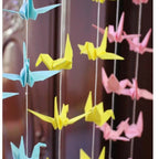 100pcs Paper Crafts Diy Handmade Origami Cranes for Girlfriend Birthday Creative Gift