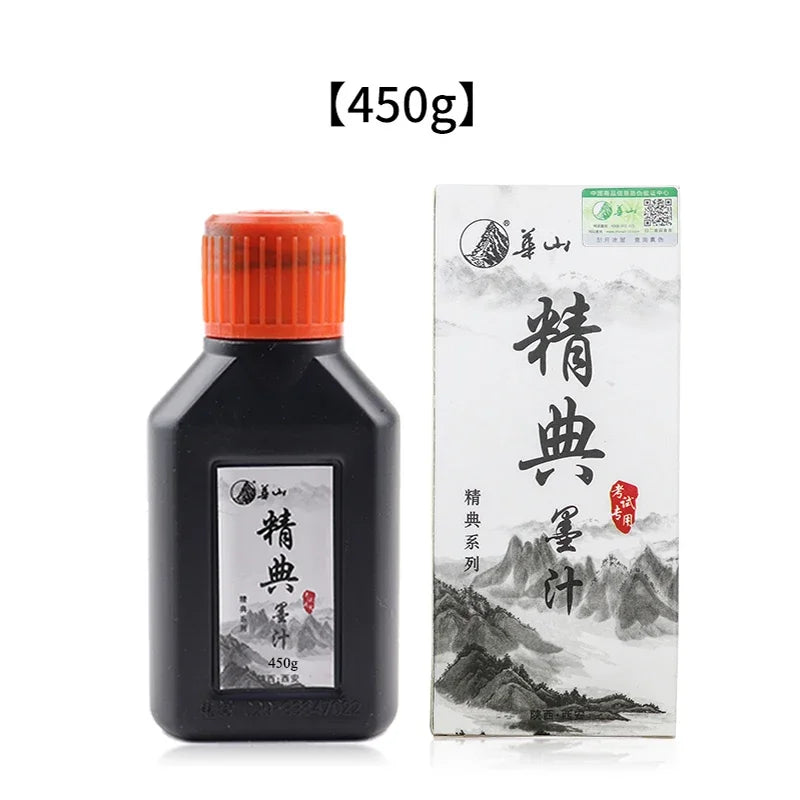 Professioanl Sumi Liquid Ink 100ml / 200ml / 500ml for Traditional Calligraphy and Brush Painting Chinese Ink Writing Artworks