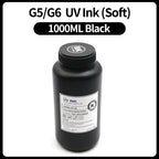 1000ML LED Curable UV Ink For Ricoh G5 G6 Gen3 Gen4 Gen4L Gen5 Gen5i Gen5S Gen6 G3 G4 G5i Printhead Hard Soft Neutral UV Ink