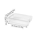 Document Storage Box,Desktop Documents, A4 Data Sorting Box, Household Registration Book, File Bag, Dustproof And Moisture-Proof