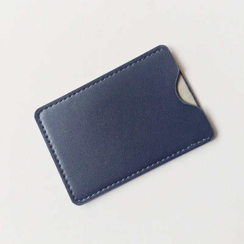 Men Women PU Leather Classic RFID Blocking Credit Card Holder Wallet Organizer Slim Anti Theft Multi Slot Travel Essential