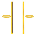 5 Pcs Plastic Magnetic Ruler Novelty Rulers Student Accessory with Centimeters for Students Flexible Work
