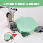 Sewing Magnetic Seam Guide Multifunctional Ruler Hemmer Universal Polygonal Anti-Curling Positioner Sewing Machine Accessories