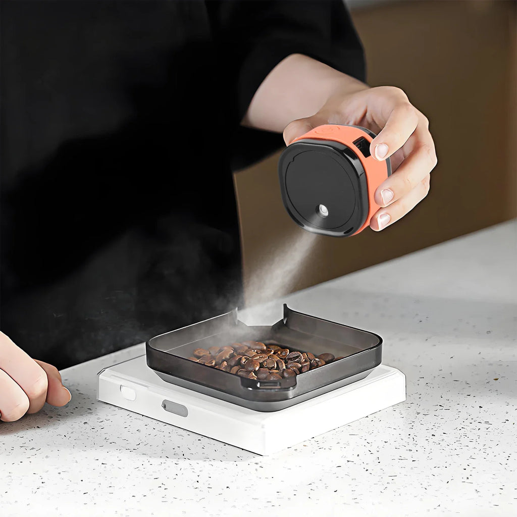 Coffee Bean Atomizer Rechargeable Electric Sprayer Magnetic Base Anti-Static Automatic Spray Bottle Espresso Machine