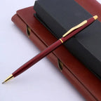 Luxury High Quality Twist Wave Pattern Drawing Ink METAL Ballpoint Pen Stationery Office School Supplies New