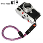 Quick Release Beads Round Rope Camera Shoulder Strap Lanyard for Canon Nikon Panasonic Sony Fujifilm Neck Strap Wrist Strap