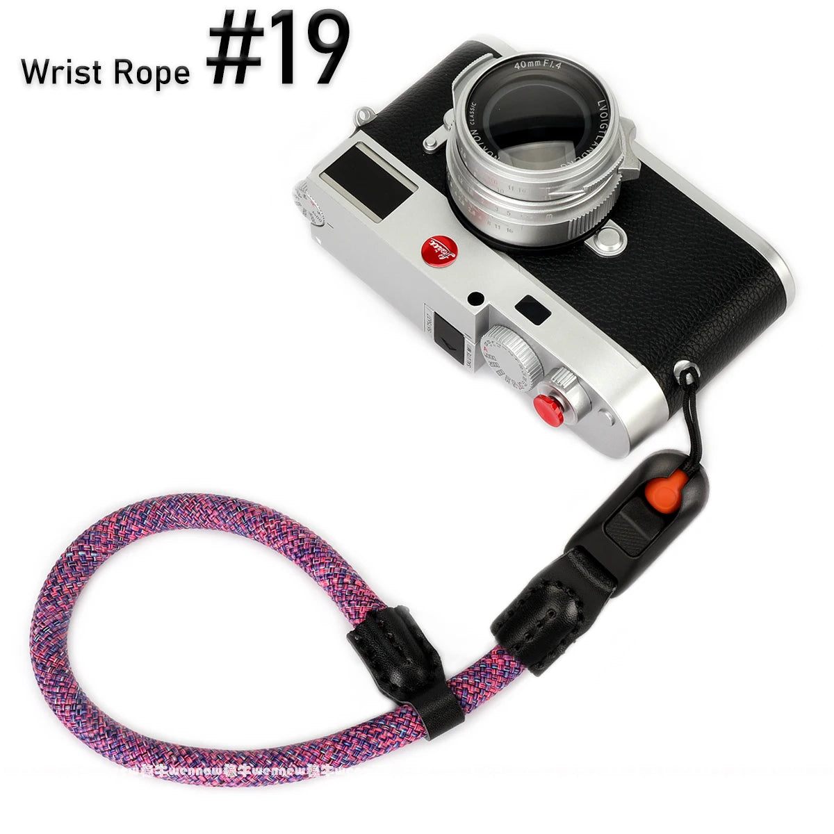Quick Release Beads Round Rope Camera Shoulder Strap Lanyard for Canon Nikon Panasonic Sony Fujifilm Neck Strap Wrist Strap
