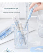 Planwith Stainless Steel Mini Folding Scissors Portable Creative Pen-Style Design DIY Paper-Cutting Art Tool School Office Supp