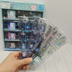 High Quality Folding Ruler Blue Ocean Serie Straight Edge Ruler Flexible and Portable Clearly Marked Scale for School&Office Use
