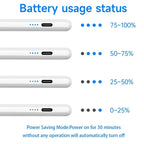 For Apple Pencil 2 1 Palm Rejection Power Display iPad Accessories iPad 2022 2021 2020 2019 2018 Pro 11 12.9 Air Mini Stylus Pe
