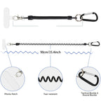 Phone Tether Lanyard Anti Theft Phone Strap With Carabiner Protective Outdoor Skiing Hiking Cycling Fishing Climbing.