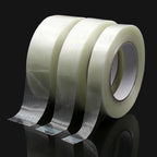 50m/roll Strong Glass Fiber Tape Industrial Strapping Packaging Fixed Seal Transparent Striped Single Side Adhesive Tapes