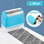 Plastic Confidential Stamp Identity Protection Roller Stamps Express Privacy Data Guard Information Identity Address Blocker