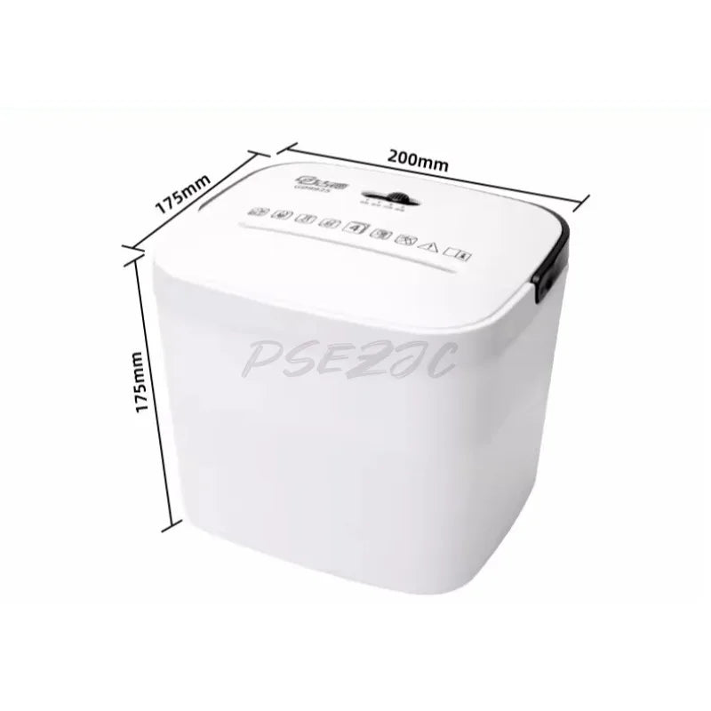 Small Electric Office Automatic Confidential Shredder for Household and Confidential Documents Shredder