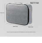 Lockable Document Storage Bag Multi Compartment Passport Card Certificate Organizer Travel Household Important File Box